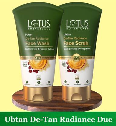Lotus Botanicals Ubtan De-Tan Radiance Due