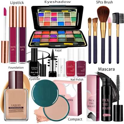 GLOW IT MAKEUP KITS SET ONE-STOP BEAUTY PACKAGE FOR BEGINERS AND PROFESSIONALS