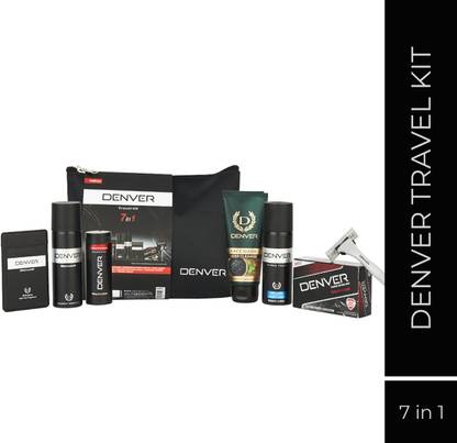 DENVER Blackcode Men’s Grooming Kit  (7 Items in the set)