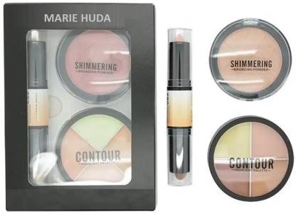 Marie Huda Beauty Concealer Highlighter Contour Kit Concealer