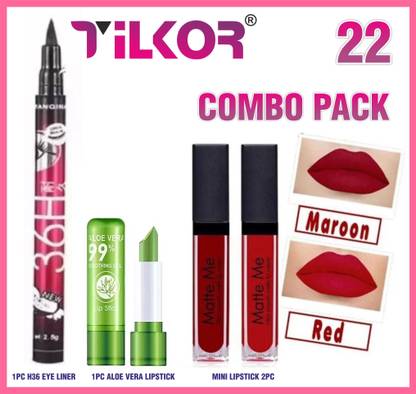 TILKOR cosmetics makeup kit combo - set of