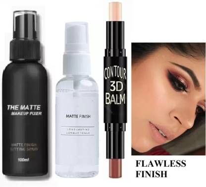 Yuency BEST MAKEUP FIXER SPRAY AND PRIMER COMBO EVER DAILY USE