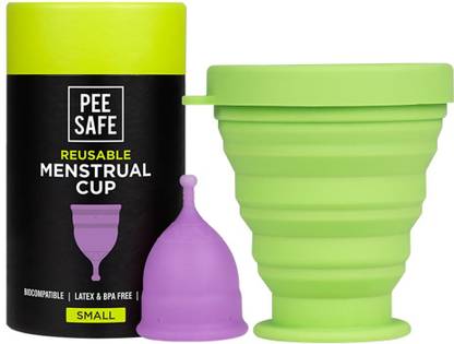 Pee Safe Menstrual Cup For Women Small And Menstrual Cup Sterilizing Container
