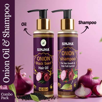 SINJHA Onion shampoo and onion oil 100ml