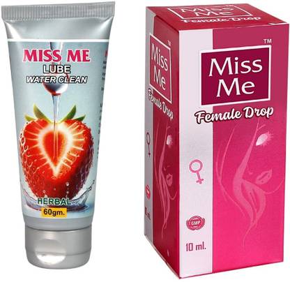 Miss Me Lubricant And Drop Combo