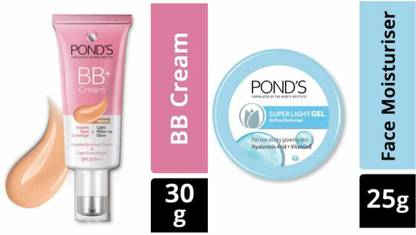 POND's SUPER LIGHT GEL 25G + BB+ CREAM 30G
