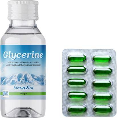 ME FIRST Pure Glycerin 100gm + Vitamin E Capsule ( 10pc )