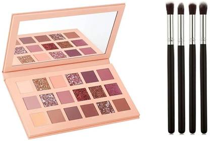 GLOW FIRST Palette 18 Color Makeup Palette Highlighters Eye Make Up