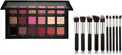 QEQEQ Professional 10 pcs Premium Synthetic Makeup