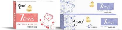 KISRA 7Days Acne,Pimple & Dark Spot Treatment Kit