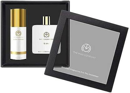 THE MAN COMPANY Classic Daily Kit Blanc Body Perfume (120 ml) Blanc Eau De Toilette (100 ml)