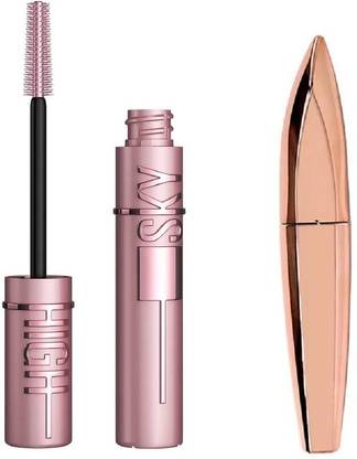 Neycare smudged proof easy to use long lasting new look eyeliner with mascara pack of 2