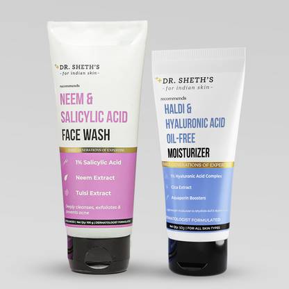 Dr. Sheth's Bye Bye Breakouts Combo | Dream-Team to Reduce Active Acne for Clear Skin