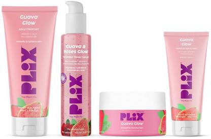 The Plant Fix Plix Hydrating Cleanser, Toner Serum, Smoothie Moisturizer, Invisible Sunscreen