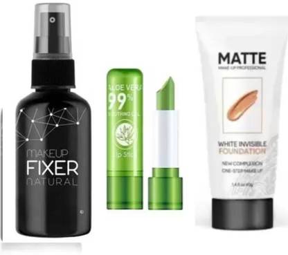 lately MAKEUP COMBO OF FIXER FOUNDATION & LIPSTICK