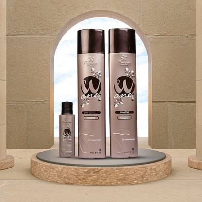 FLORACTIVE PROFISSIONAL W one Nanoplastia Treatment 120ML with Shampoo & 3 in 1 Conditioner 1000ML