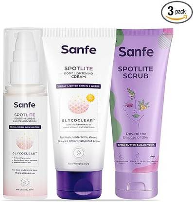 Sanfe Spotlite Bright & Pigmented & Dry Neck