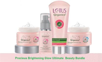 LOTUS Organics+ Precious Brightening Glow Ultimate Beauty Bundle