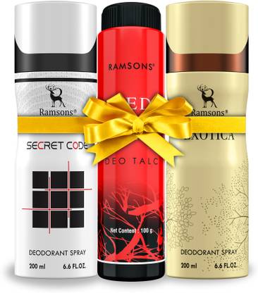 RAMSONS DEODORANT TALC COMBO - 10