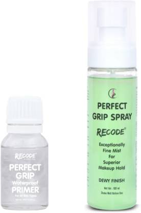 recode Perfect Grip Primer (12 ML) And Spray (100 ML) Combo