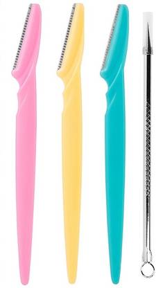 Luster Shine Nose Blackhead remover tool & Painless hair removal Facial Razor