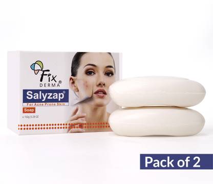 Fixderma Salyzp Soap with Vitamin E, Soap for Acne, blemishes & Spot treatment