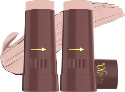 Olivia Instant Waterproof Makeup Stick with SPF 12 | Full Coverage  Concealer