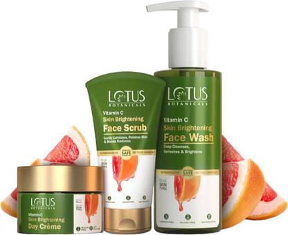 Lotus Botanicals Vitamin C Wash & Glow Combo