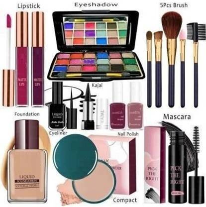 GLOW IT Makeup Combo Kit One-stop Beauty Package for Beginners and Professionals 205
