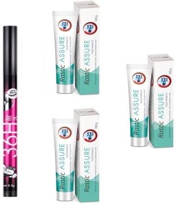 Rastic Assure 36h Eyeliner With Dent Neem Paste