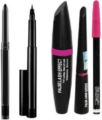 FOZZBY Smudge proof Kajal & High Quality Waterproof Liquid