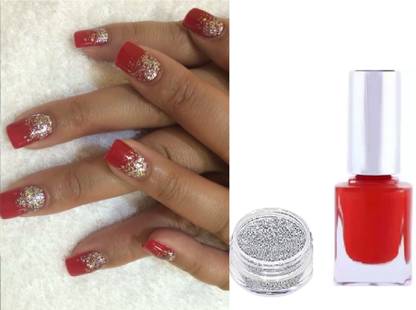 AFARAXIA Dark red Nail Polish Long Lasting Smooth Matte Finish
