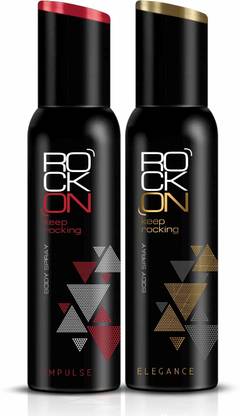 ROCK ON Body Spray 150 ml + Elegance Body