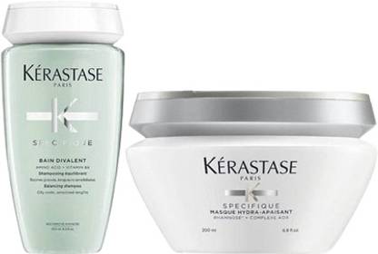 KERASTASE Specifique Bain Divalent Shampoo & Hydra Apaisant Masque