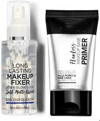 Trendy styler LONG LASTING MAKEUP FIXER (60ML)+FLAWLESS MAKEUP BASE PRIMER (15g)COMBO