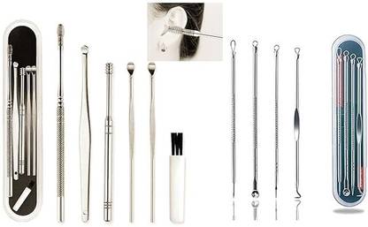 Mwezi Ear wax removal tool kit (6pic) Blackhead removal kit (4pic)