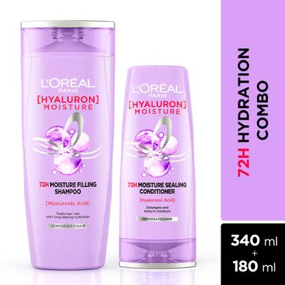 L'Oréal Paris Hyaluron Moisture Shampoo & Conditioner | Aishwarya & Aditi's 72H Combo