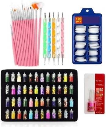 GLOW IT Basic Nail Art combo kit (Refere Images for Product combo)
