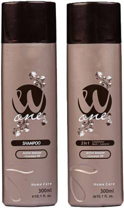 W ONE Shampoo & Conditioner 300ML Combo