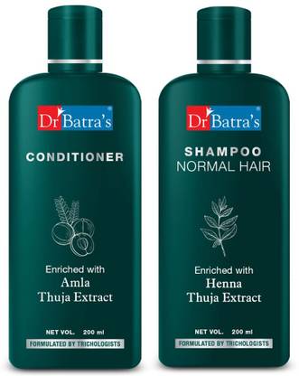 Dr Batra's Henna Shampoo 200 ML & Amla Conditioner 100 ML