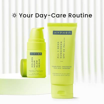 HYPHEN Daily Day-Care Combo with Face Serum & Moisturizing Sunscreen SPF 50