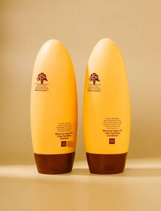 Arganmidas Moroccan Argan Oil Clear Hydrating Shampoo & Conditioner Pack of 2