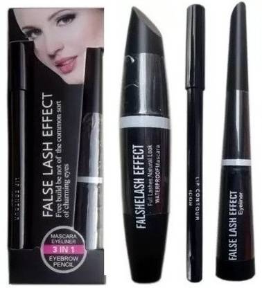 J & F Hinshitshu Perfect Quality 3 in 1 Eye Makeup Combo