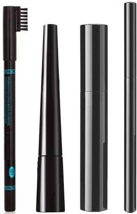 SHEFFO EyeLiner + Hypercurl Mascara + Colossal Kajal + Eyebrow Pencil
