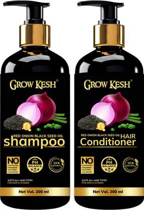 Growkesh Anti-Dandruff Onion Shampoo