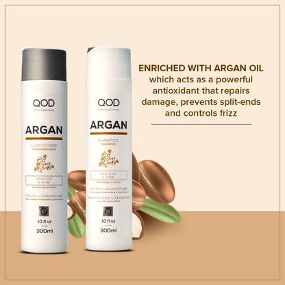 QODProfessional ARGAN OIL SHAMPOO AND CONDITIONER