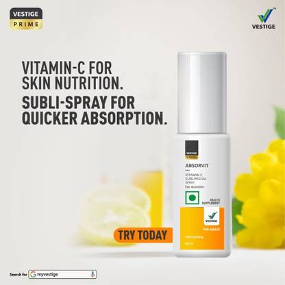 Vestige PRIME ABSORVIT VITAMIN C SUBLINGUAL SPRAY 22ML