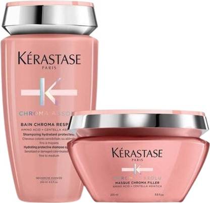 KERASTASE Chroma Absolu - Bain Chroma Respect Shampoo & Chroma Filler Masque