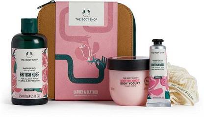 THE BODY SHOP GIFT SET BRITISH ROSE