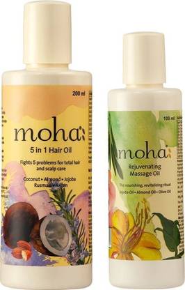 Moha COMBO 5-IN-1 HAIR OIL & BODY OIL